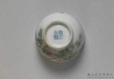 图片[3]-Cup with bamboo and birds in falangcai painted enamels, Qing dynasty, Yongzheng reign 1723-1735-China Archive